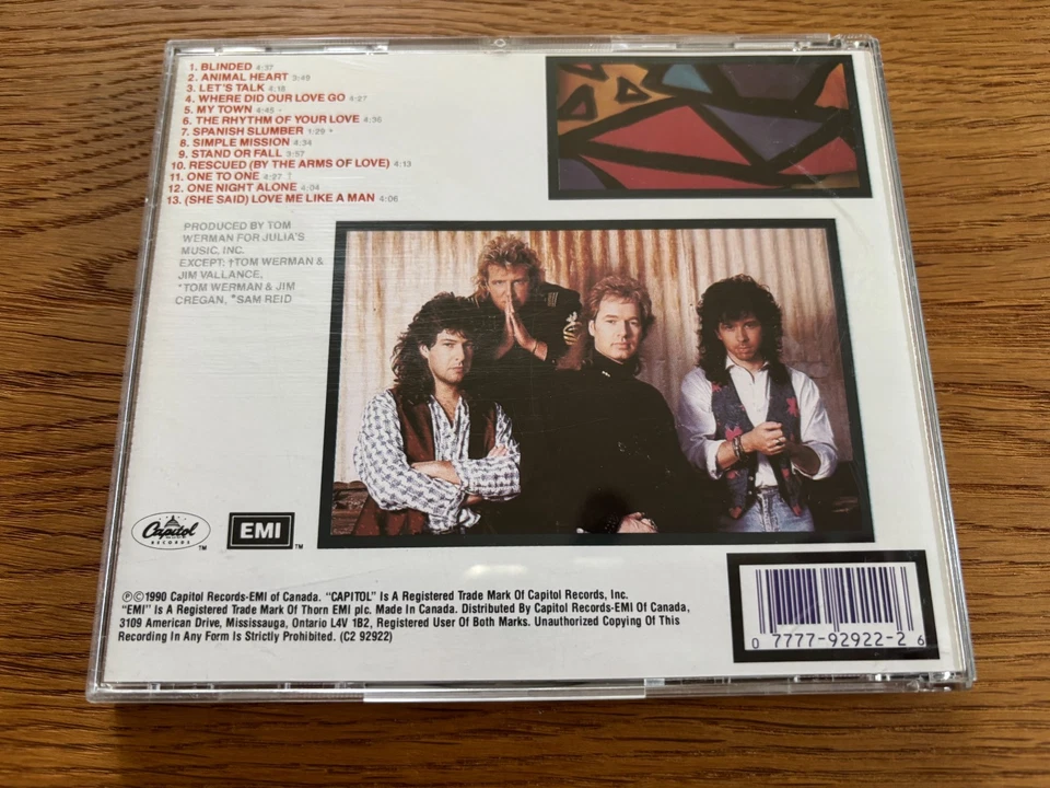 Glass Tiger - Simple Mission - Capitol Records - EMI - CD - Bild 3 von 3