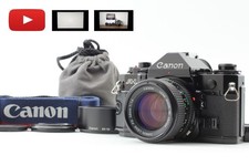 MINT w/Strap Canon A-1 A1 35mm Film camera New FD NFD 50mm f1.4 Lens From JAPAN