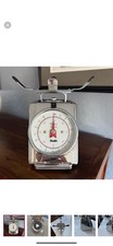 RARE DUALIT KITCHEN SCALE CHROME, 8 LB (or KG...
