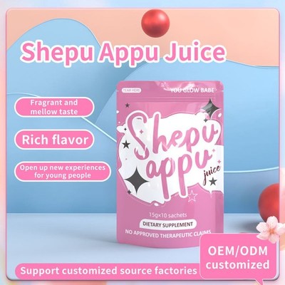 You Glow Babe SHAPE UP SHEPU APPU Saftpulver-Mix Glutathion 10 Beutel à 15 g