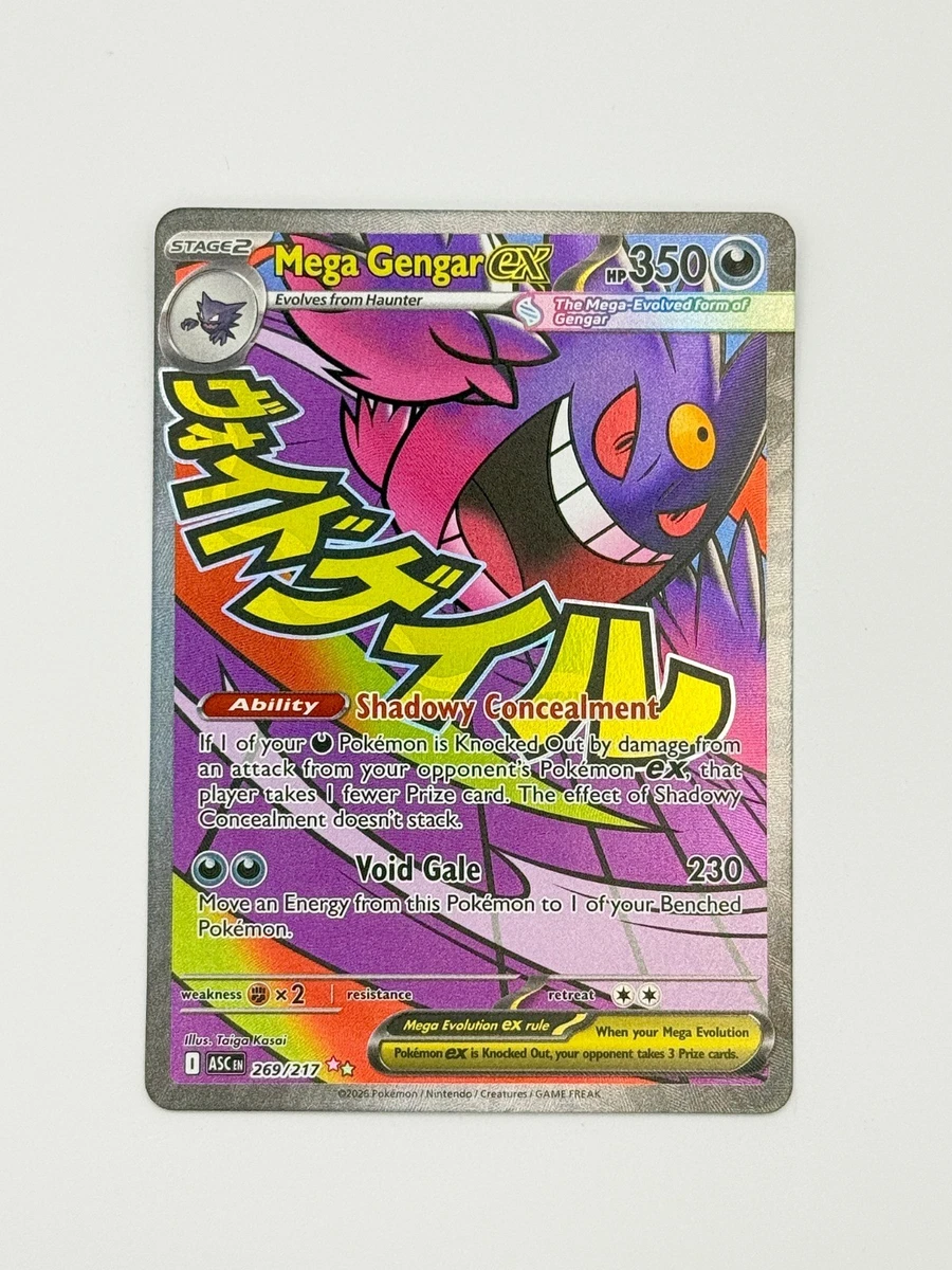 Gengar Pokémon TCG Rare Collectible Individual Card Games in