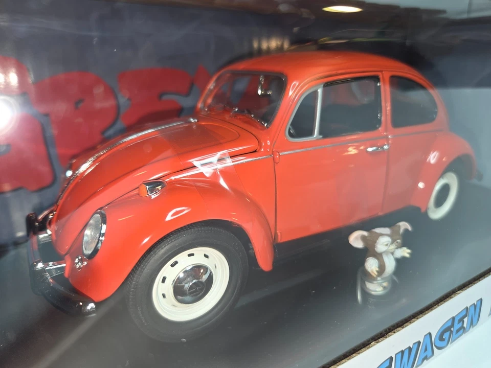 Volkswagen Beetle & Gizmo 1967 diecast greenlight hollywood gremlins 1/18 Foto 2 de 4