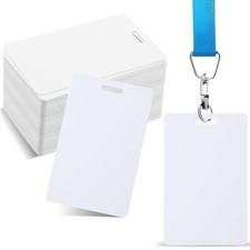 PVC-Karten mit Schlitz Ausweis Foto-Ausweis. C2I14151