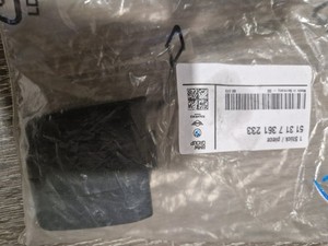 BMW F48 X1 2014-2017 NEU ORIGINAL STOßSTANGE HINTEN ABSCHLEPPÖSE ABDECKUNG 7361233