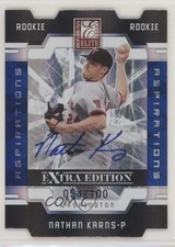 2009 Donruss Elite Extra Edition Aspirations Signatures Nathan Karns Auto 1u6