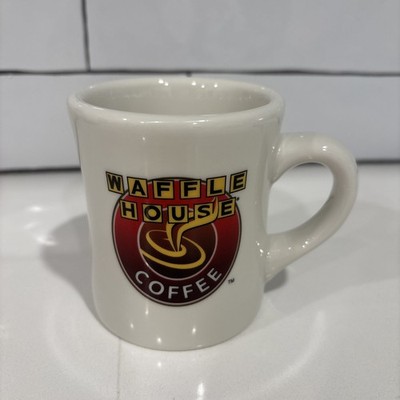 Vintage Waffle House Tuxton 9oz Coffee Mug Cup Heavy Ceramic PreOwned CLEAN NICE