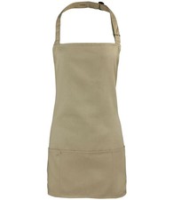 Image of Apron Bib or Waist Workwear Premier Colours 2-in-1 Catering Hospitality