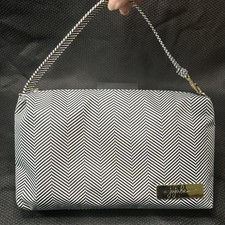 JuJuBe Queen Of The Nile Chevron Pattern Wristlet Diaper Bag Purse 11 x7 EUC