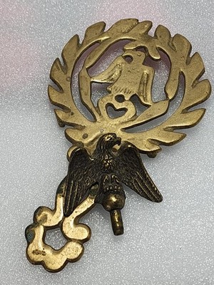 Two Bronze Eagles
