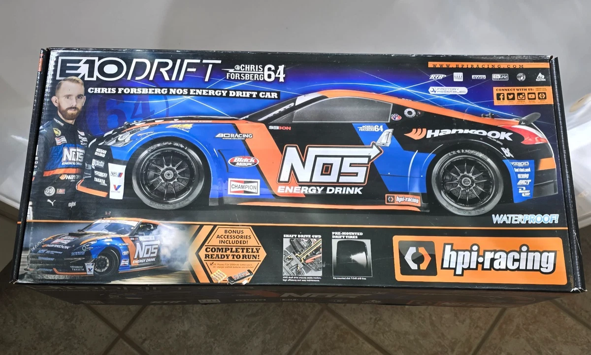 HPI 1:10 Scale Hobby RC Car, Truck & Motorcycle Drift Cars for