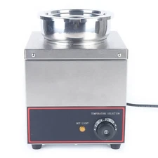 Electric Sauce Hot Fudge Warmer Caramel Cheese Chocolate Melting Machine 110V