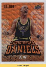 2024 Upper Deck Allure AEW Orange Slice Christopher Daniels #97 READ 0w6