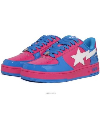 靴 BAPE X F4 GALACTUS & SILVER SURFER Ape bape x marvel F4 galactus & silver surfer bape sta men's US 9