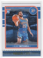 #268 Ajay Mitchell 2024-25 Hoops Winter RC Oklahoma City Thunder