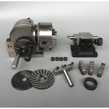 New Semi-Universal 3-Jaw Chuck BS-1 Dividing Head With 6" wt
