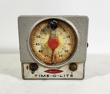 Master TIME-O-LITE Timer Model M-72 Darkroom Face Glows