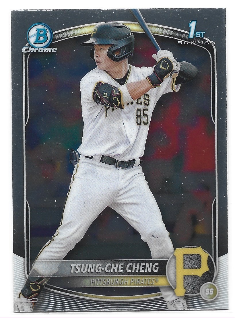 Tsung-Che Cheng 2025 Bowman #BCP-95 1st Bowman Chrome - Pirates