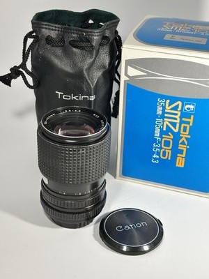 Tokina SZ-X 105 35-105mm F/3.5-4.3 Zoomobjektiv für Minolta MD   mit OVP