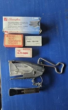 Lot of Vintage Staplers  Assorted Staples Swingline, Rexel Bostitch 