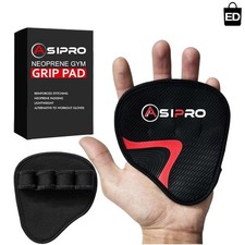 Lightweight Gym Hand Grips for Men  Women   Perfect Weightlifting Alternative