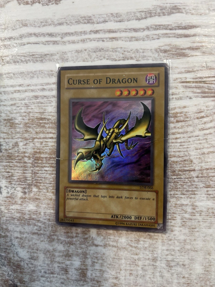 CURSE OF DRAGON ホロカード 北米版スーパーレア CURSE OF DRAGON