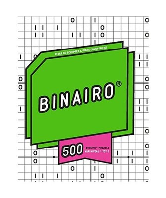 Binairo: 500 Binairo-puzzels van niveau 1 tot 5 [Pelkmans], De Schepper, Peter; 