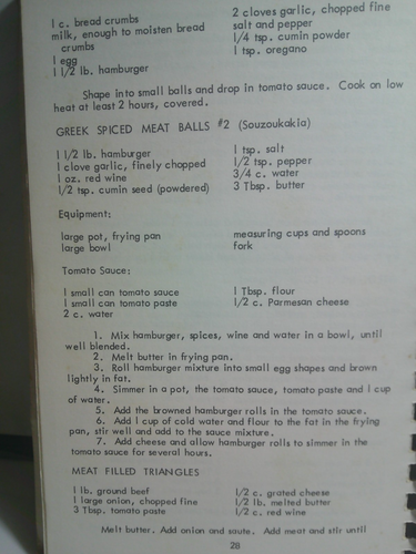 STS. CONSTANTINE & HELEN GREEK ORTHODOX CHURCH READING, PA 1970 COOKBOOK - Picture 7 of 7