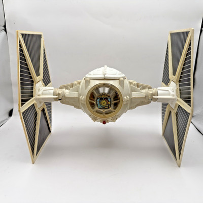 Star Wars 1978 Tie Fighter Complete Original (White) Working Sound