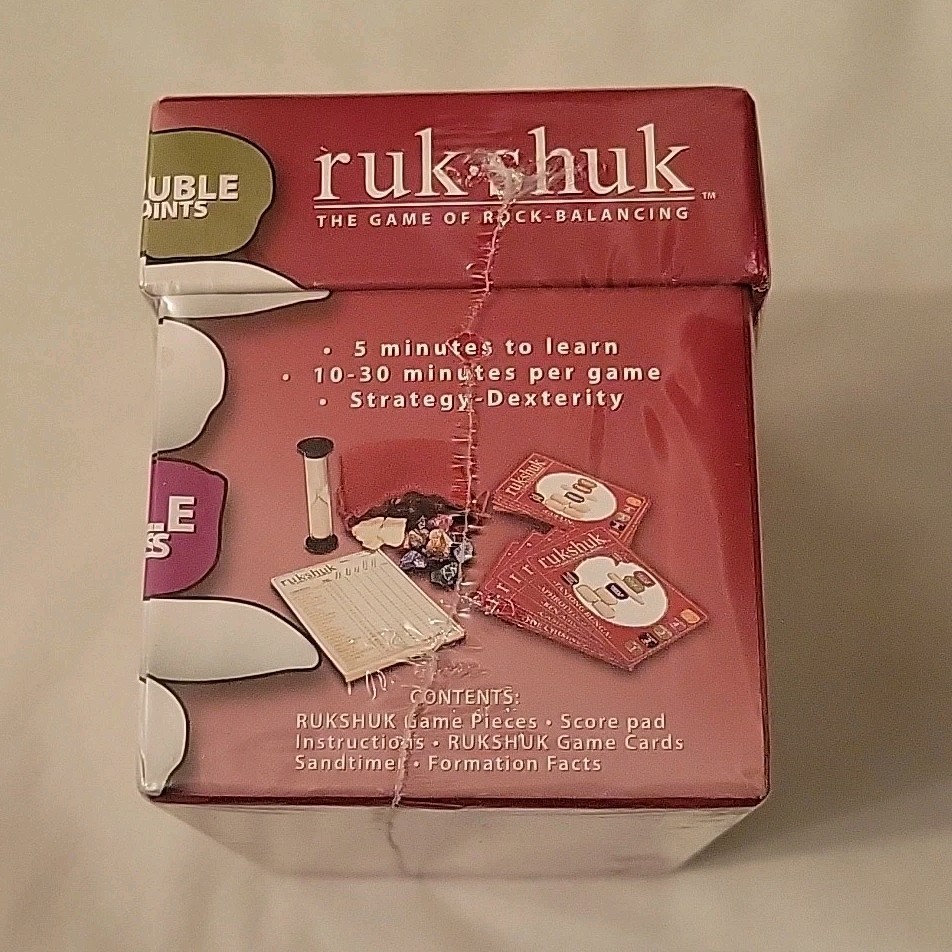 Ruk Shuk - The Game of Rock Balancing 2007 Zabazoo Games - Sealed NEW  thumbnail 4