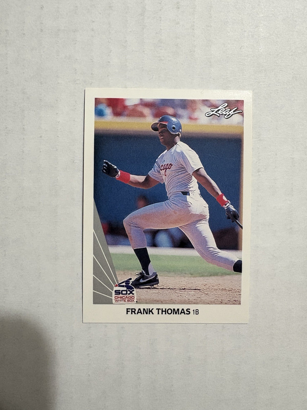 1990 Leaf - Frank Thomas #300 (RC)