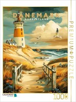 Calvendo Puzzle North Jutland | 1000 Pieces, Finished Size 25.2 × 18.9 In (64 ×