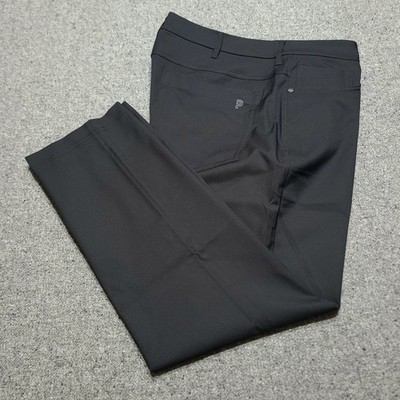Public Rec Pants Mens 34x28 Black Dealmaker 5 Pocket Golf Performance Commute 