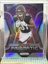 2025 Panini Prizm Jayden Higgins Prizmatic #3 (RC) Houston Texans Star Wideout
