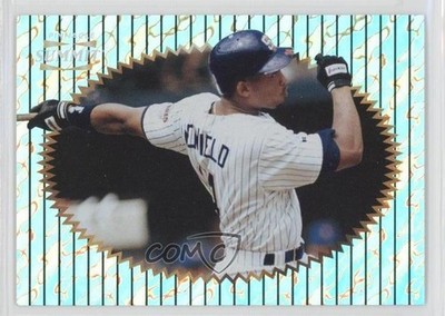 1996 Pinnacle Summit Above and Beyond Marc Newfield #116 1f0