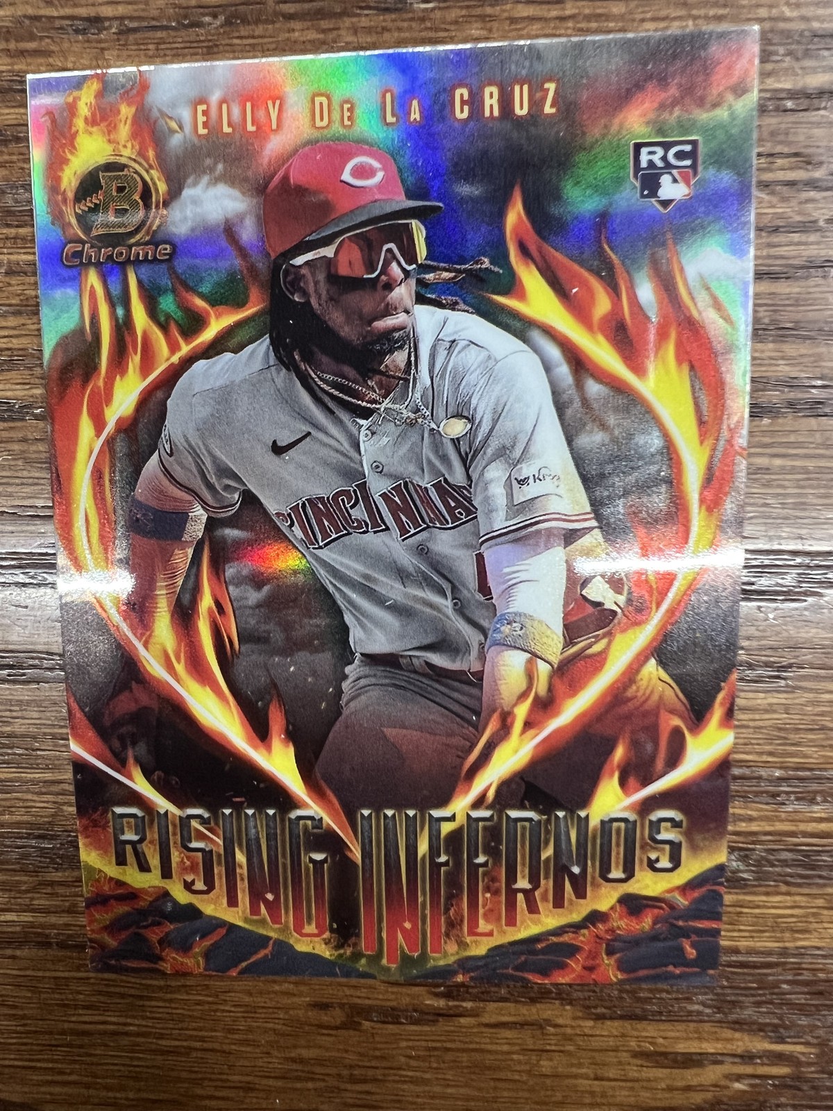 2024 Bowman #RI-1 Elly De La Cruz Rising Infernos