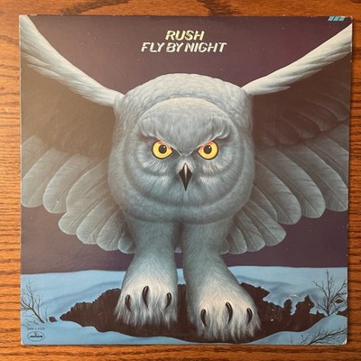 Rush Fly By Night 1975 Mercury Records SRM-1-1023 Vinyl/LP First Pressing Rock