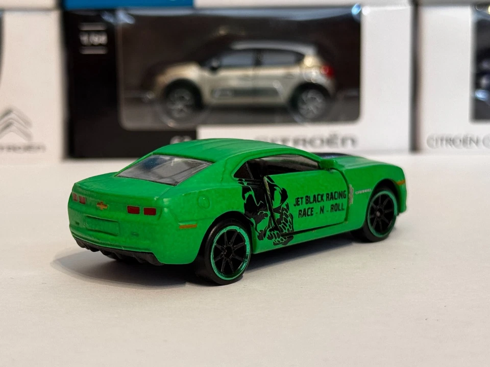 Majorette Limited Edition - Chevrolet Camaro GREEN 1/64- Loose - Image 4 of 4