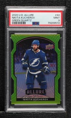 2020-21 Upper Deck Allure Green Quartz 40/99 Nikita Kucherov #44 09gn