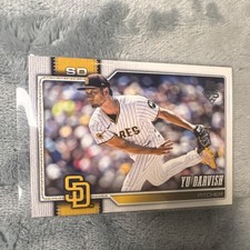 Topps Yu Darvish #94 San Diego Padres MLB Baseball 2026 Series 1 Base Set Card