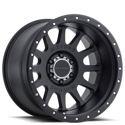 20x9 Method Wheels 605 NV Matte Black Off-Road Rims (4pcs)