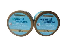 Lot of 2 -  OGX Extra Strength Hydrate & Repair Argan Oil of Morrocco Hair Mask