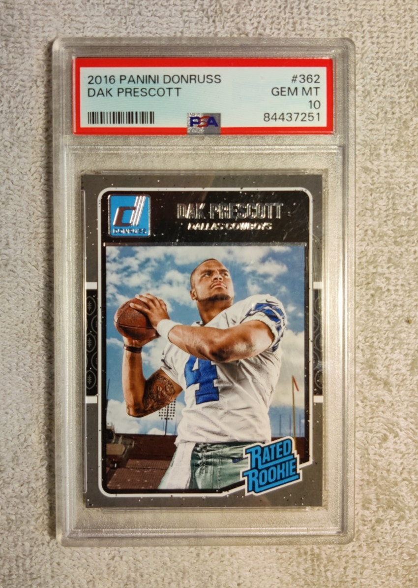 Dak Prescott Panini Donruss #362 Base