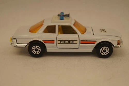 MATCHBOX LESNEY Speed Kings K-61/K-48 Mercedes 350 SLC Police Car 1974 ENGLAND