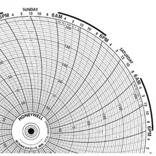 Honeywell Bn  24001661-034 Chart, 10.313 In, -90 To 210, 7 Day, Pk100
