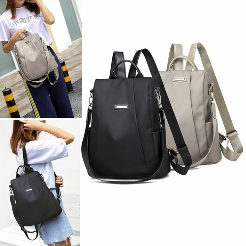 Lady Waterproof Anti-theft Oxford Cloth Backpack Travel Rucksack Shoulder Bag US - Picture 2 of 12