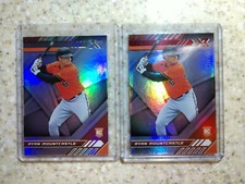 Lot (2) Ryan Mountcastle /199 RC 2021 Panini Chronicles XR Red #12 & Base