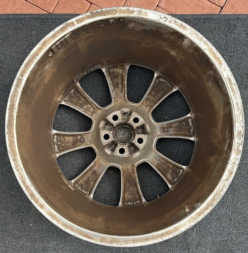 JAGUAR XJ XK 'ORONA' POLISHED 20" REAR OEM WHEEL RIM - Imagen 5 de 7