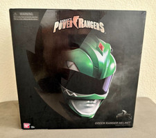 Bandai Mighty Morphin Power Rangers Legacy - GREEN RANGER HELMET 1:1 Scale - NIB