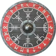 Beautiful Medieval Viking Shield Knot Battle Ready Wooden Shield Best Gift/Decor