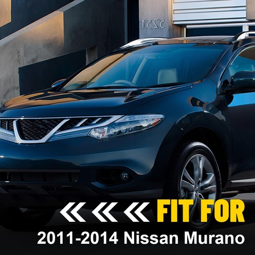 For 2011-14 Nissan Murano Front Bumper Tow Hook Cover Car Towing Eye Cap Black Y - Picture 2 of 11